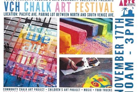 Chalk Art Festival Saturday, 10 am to 3 pm