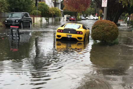 Wednesday and Thursday it Rained in Venice...