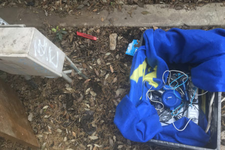 Wire Tap Charges Phones on 3rd for Homeless