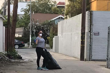 Claudia Ramirez Dons Outfit to Clean Her...