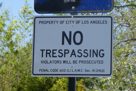 Ocean Ave Encampment Gone, Only the Debris...