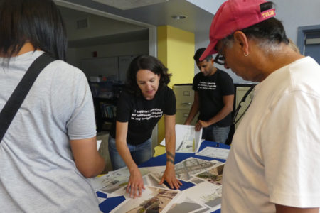 Dennison Shows Residents Concept Drawings...