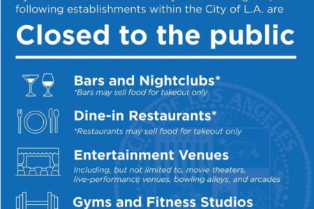 Mayor Closes Bars, Dine-in Restaurants, Entertainment...